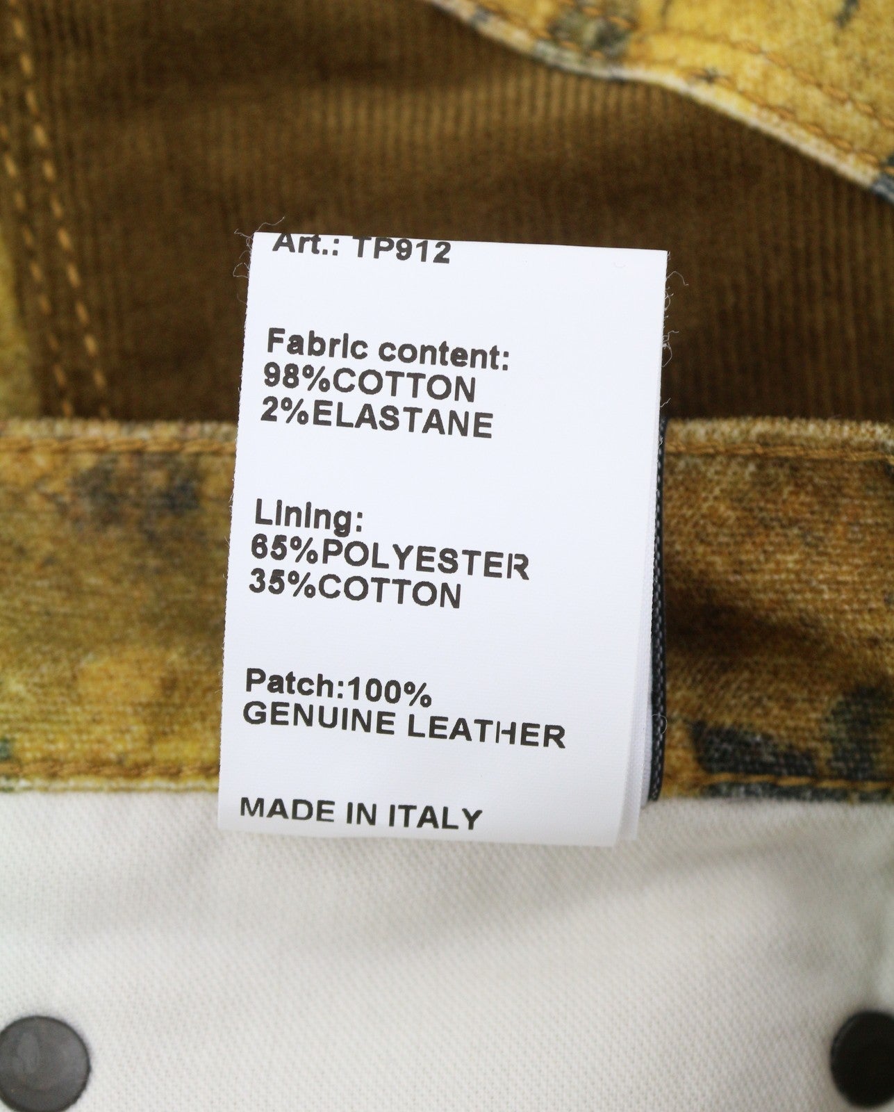 R13 Slouch motokroso moteriškos kelnės 27 antikvarinio gėlių rašto aksominis PF25 RRP1795 