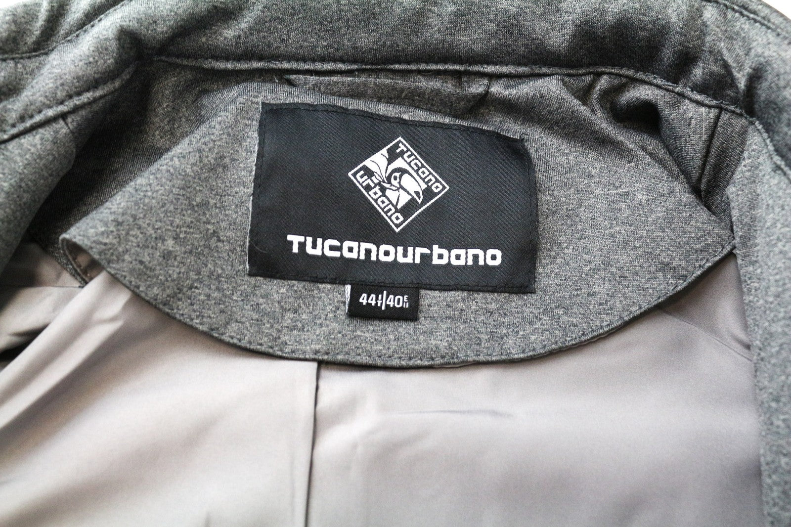 TUCANO URBANO Wilma moteriška striukė, pilka, motociklams, vandeniui atspari, šiluminė pamušalo medžiaga, EU40 