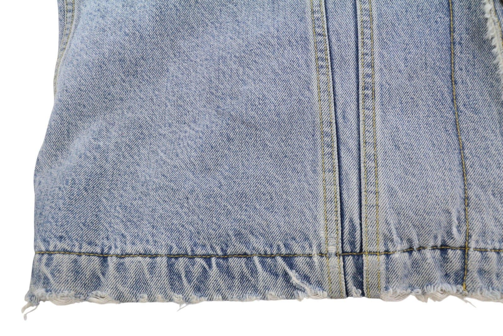 R13 Lyle Trucket Coat moteriška striukė M su skalūno mėlyna, su šerpų pamušalu, džinsinio audinio ilga striukė RRP999 