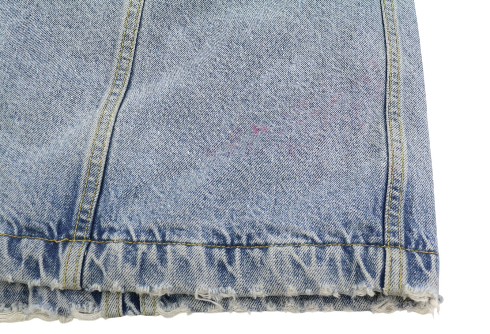 R13 Lyle Trucket Coat moteriška striukė M su skalūno mėlyna, su šerpų pamušalu, džinsinio audinio ilga striukė RRP999 