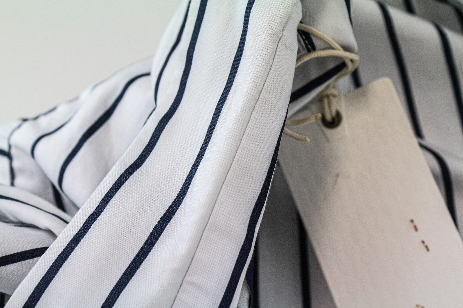 SCOTCH &amp; SODA Ams Couture vyriški marškinėliai M, balti, tamsiai mėlyni, dryžuoti, medvilniniai, ilgi marškinėliai 