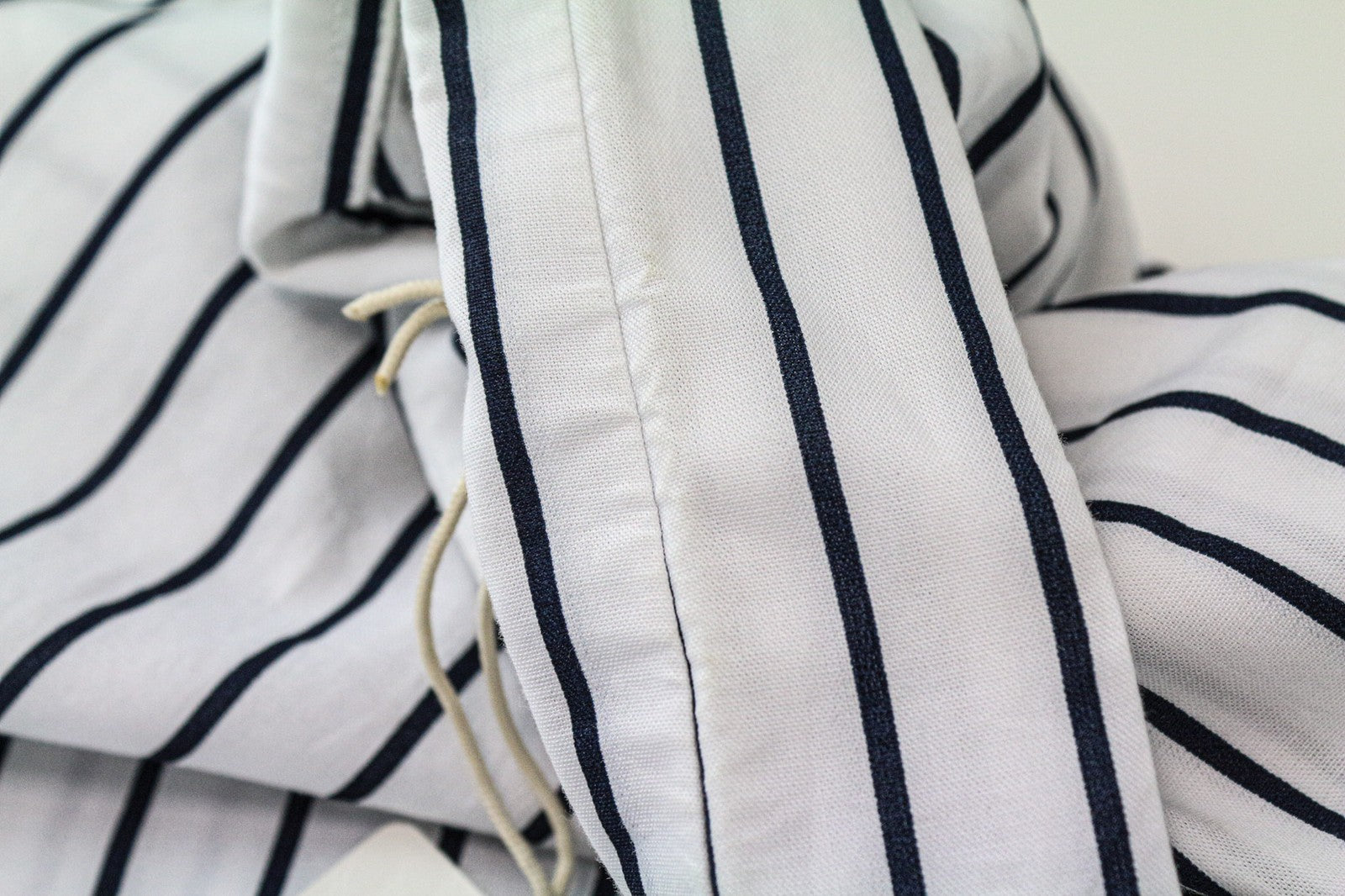 SCOTCH &amp; SODA Ams Couture vyriški marškinėliai M, balti, tamsiai mėlyni, dryžuoti, medvilniniai, ilgi marškinėliai 