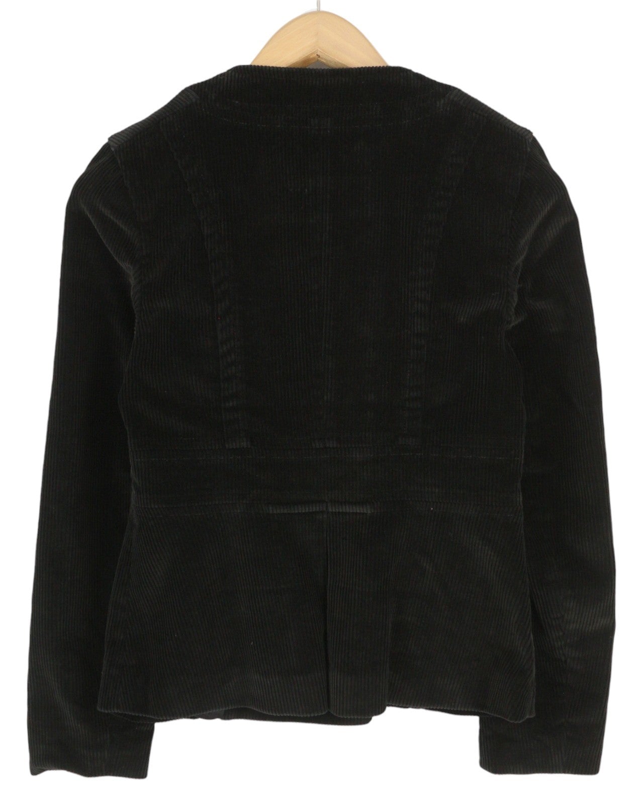 R13 laisvalaikio kadeto moteriška striukė XS, juoda, velveto, dvieilis, pamušalas, FW25 