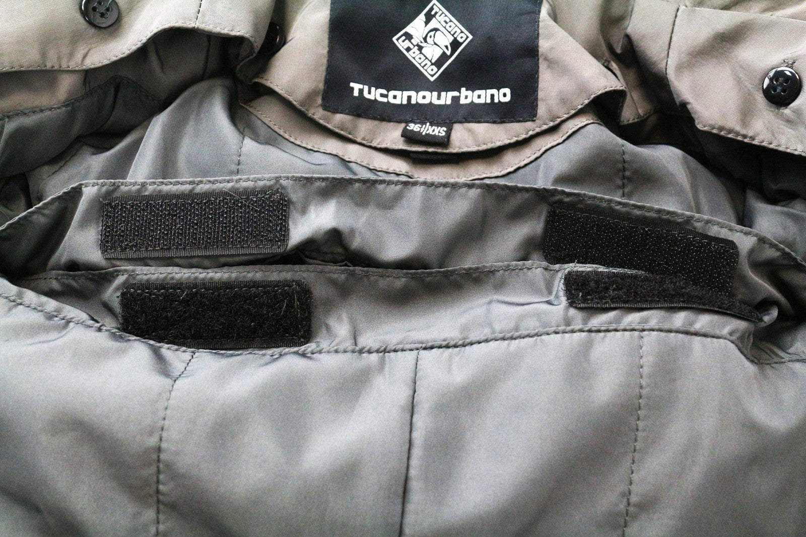 TUCANO URBANO Freccia moteriška striukė 2XS pilka, neperpučiama, motocikliška, vieneilė 