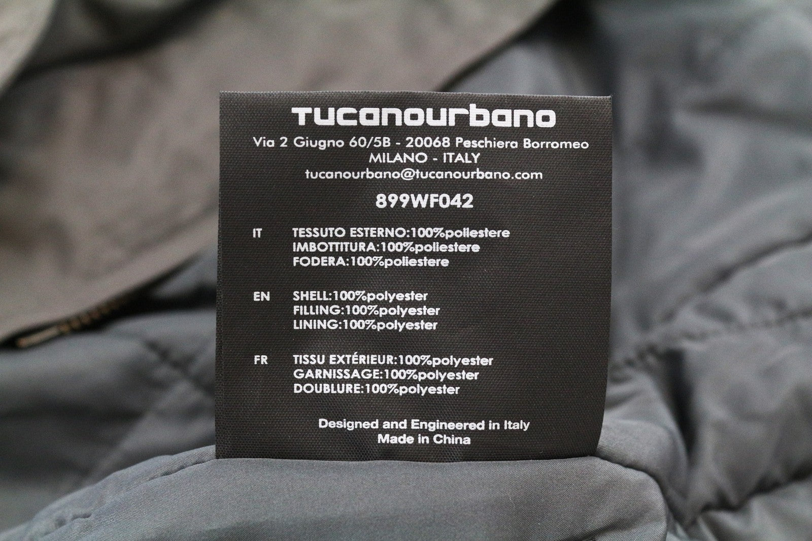 TUCANO URBANO Freccia moteriška striukė 2XS pilka, neperpučiama, motocikliška, vieneilė 