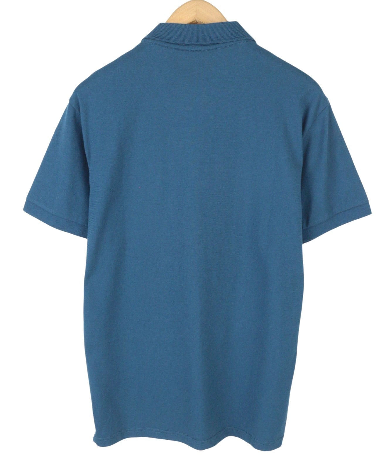 AMERICAN EAGLE OUTFITTERS Men Polos M Blue Standard Fit Short Sleeve