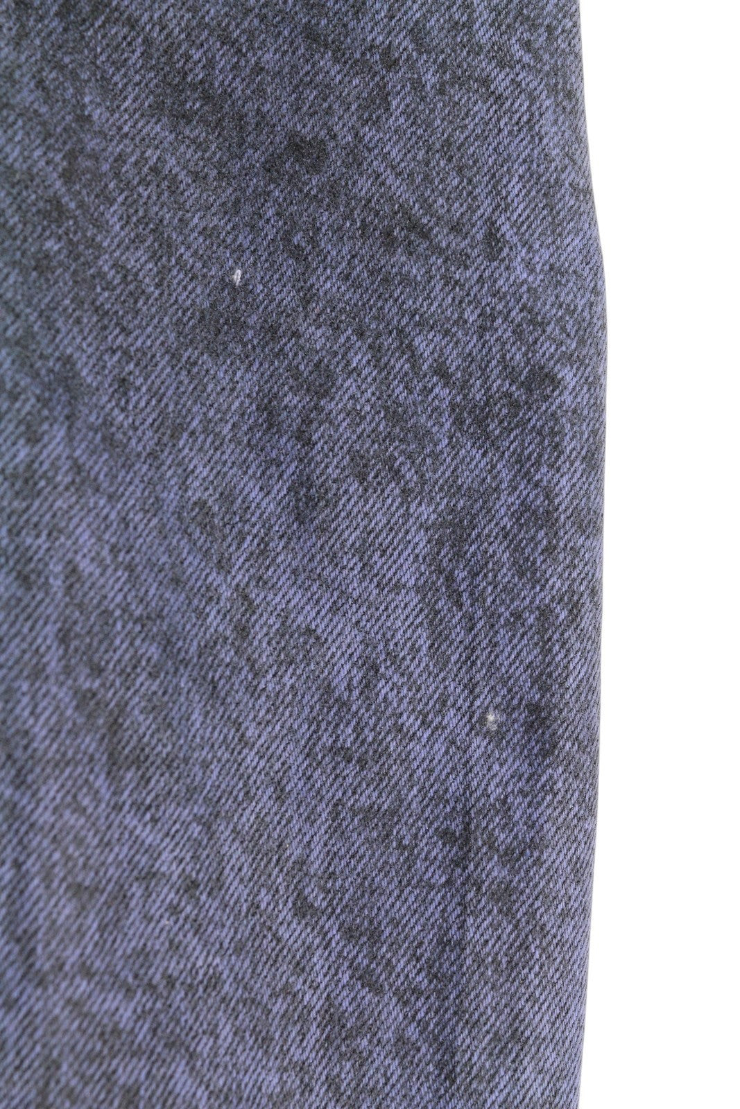 LE PERE džinsinis vyriškas švarkas S, violetinis, vaškuotas, išblukęs, vienaeilis, įpjova 