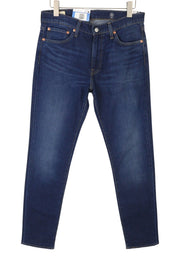 LEVI'S 511 Slim Men Jeans W33/L36 Blue Whiskers Faded Big E Premium
