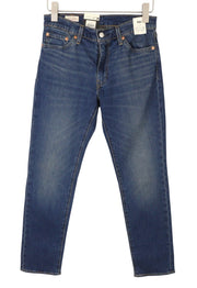 LEVI'S 511 Slim Men Jeans W30/L30 Blue Whiskers Faded Big E Premium