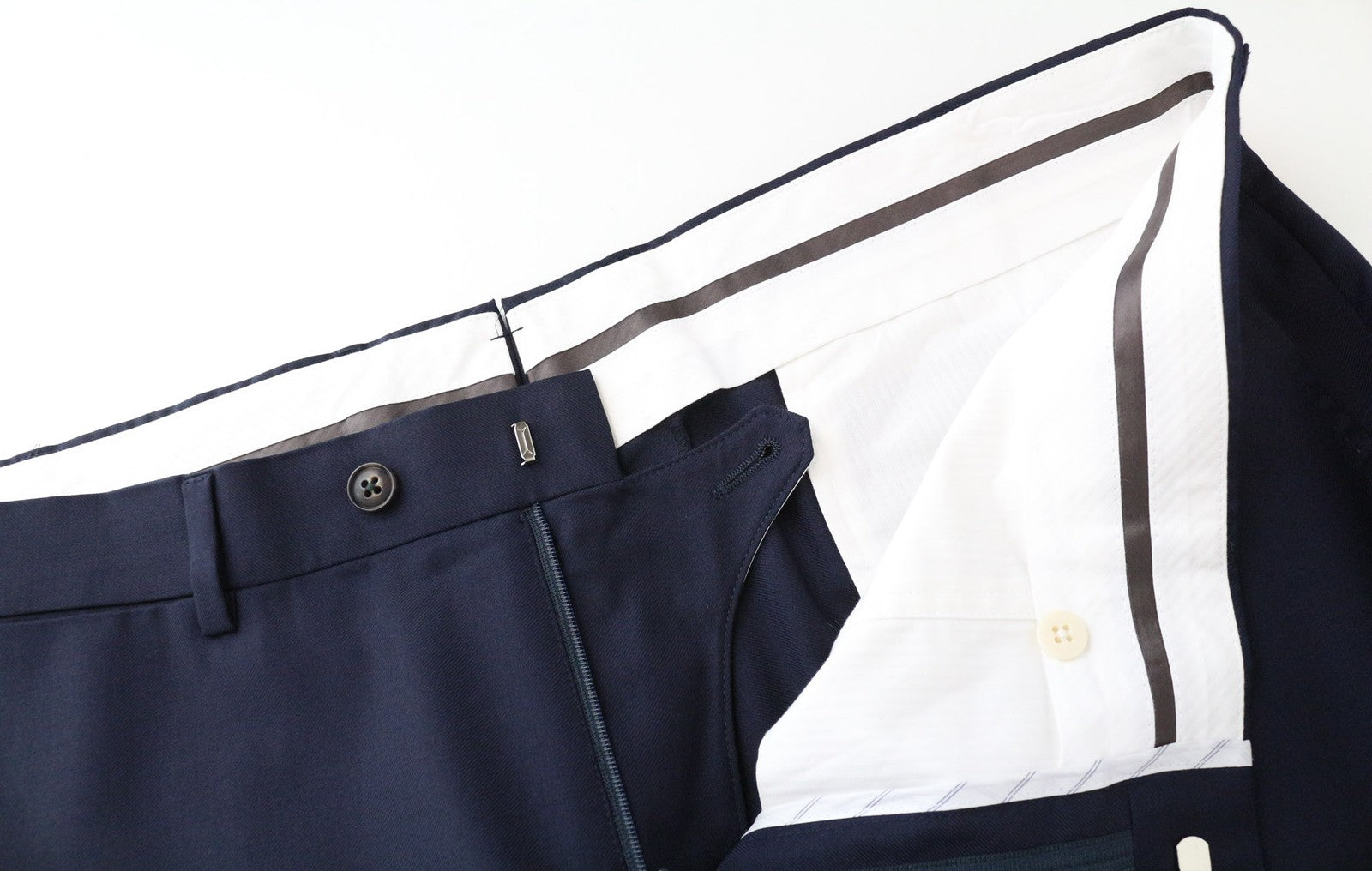 SUITSUPPLY Napoli Men's Suit UK46S Blue 2Pc Wool Single-Breasted Classic Formal