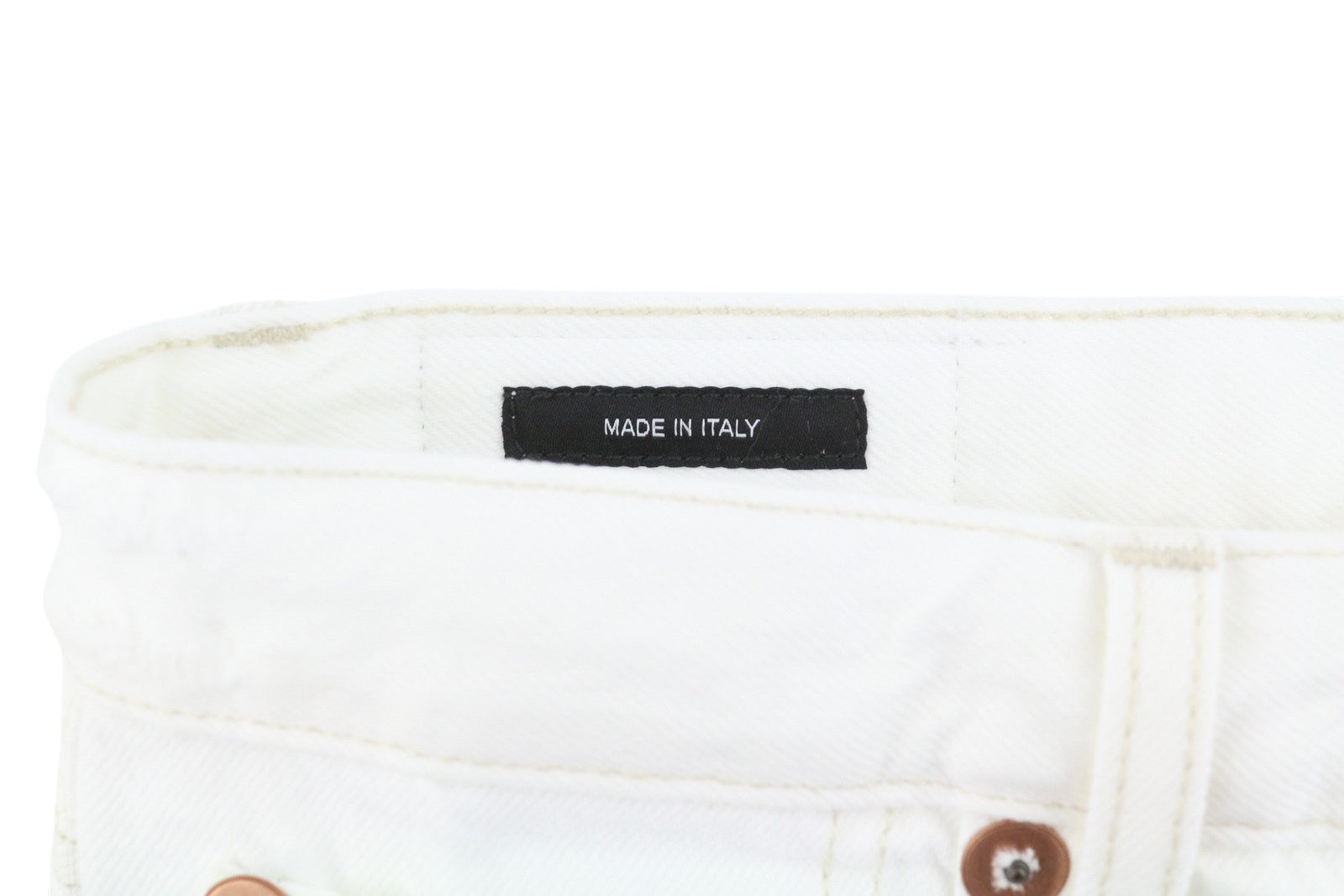 R13 Charlotte Women Jeans 26 Aerin White Straight Distressed Zip Fly SS26