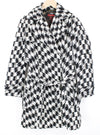 White Woven Coat
