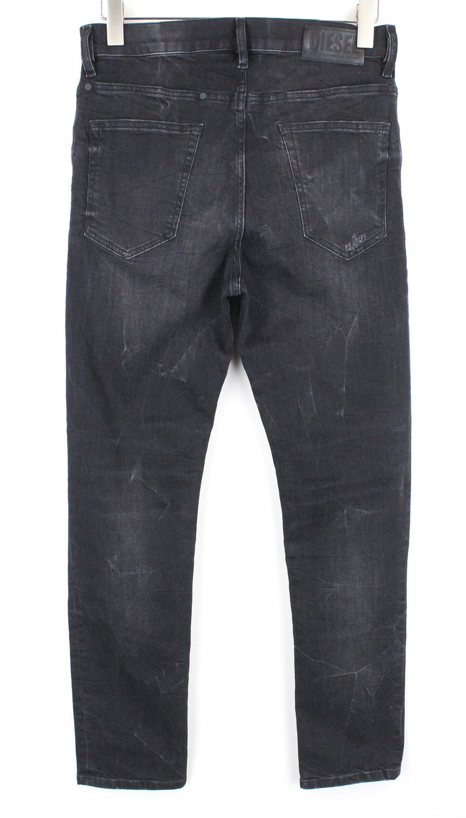 DIESEL D-Eetar 069DV Men Jeans W29/L32 Taper Cotton Stretch Grey Button-Fly