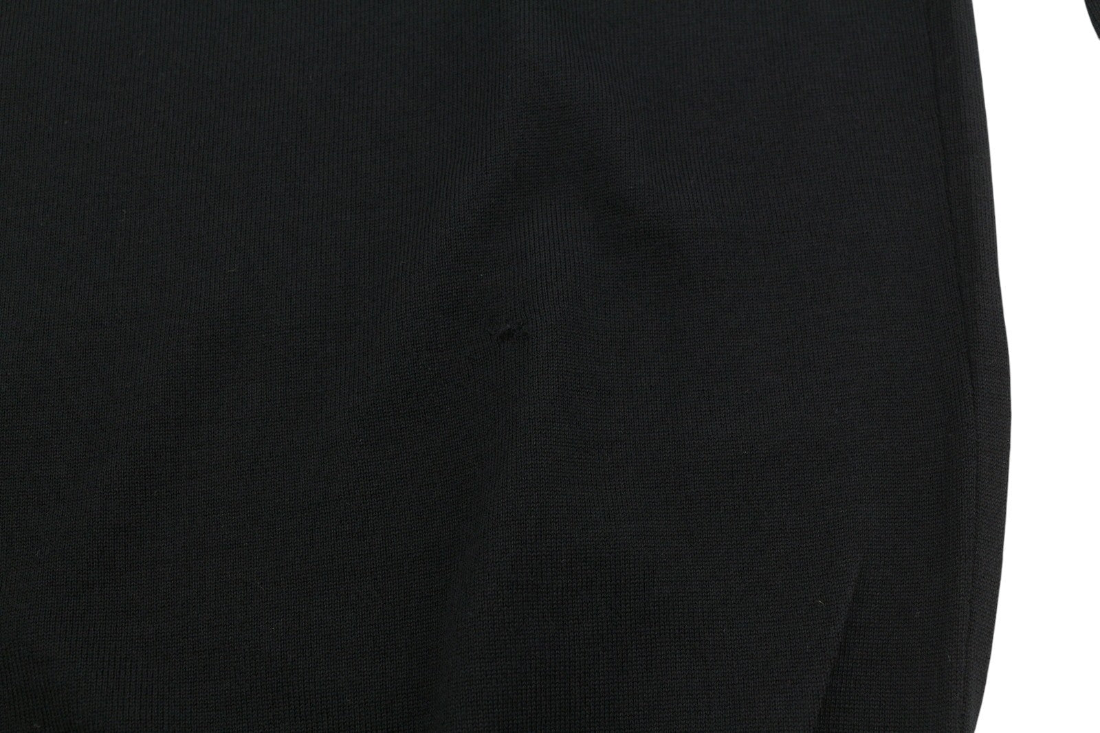 FILIPPO DE LAURENTIIS Men Jumper IT54 XL Black Superfine 120s Merino Wool Knit