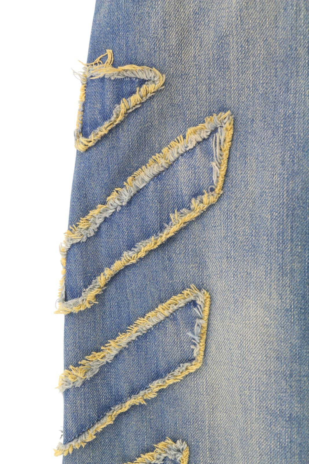 OFF-WHITE c/o VIRGIL ABLOH Diag Raw Patch Skate Denim vyriška striukė XL FW25 