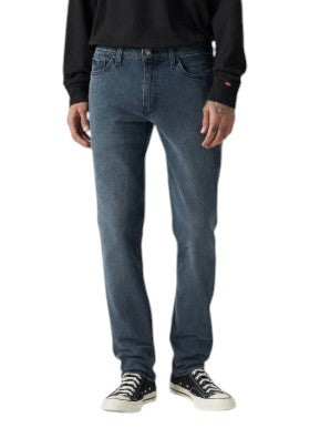 LEVI'S 511 Men Jeans W30/L32 Dark Blue Faded Slim Fit Zip Fly Denim
