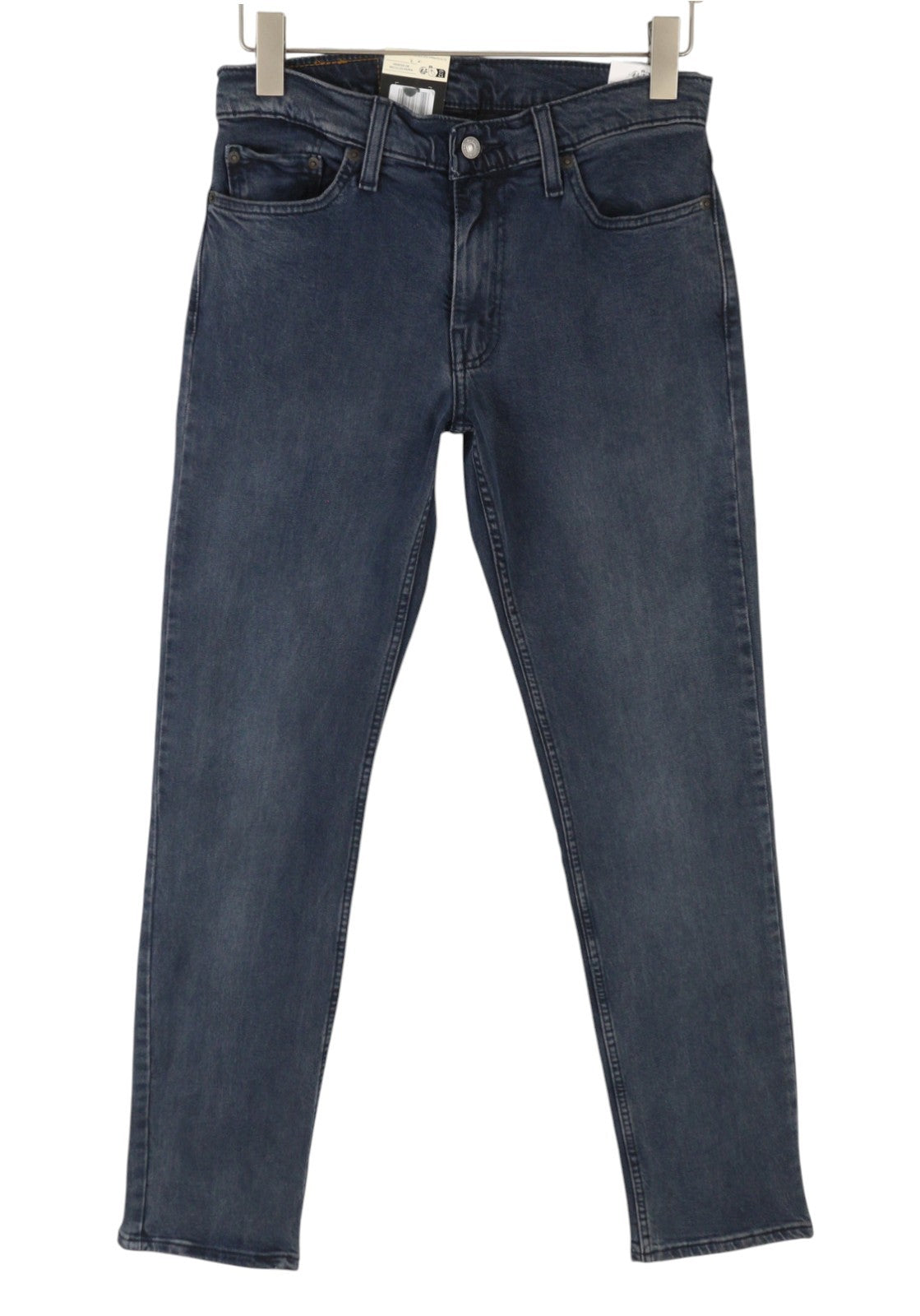 LEVI'S 511 Men Jeans W30/L32 Dark Blue Faded Slim Fit Zip Fly Denim