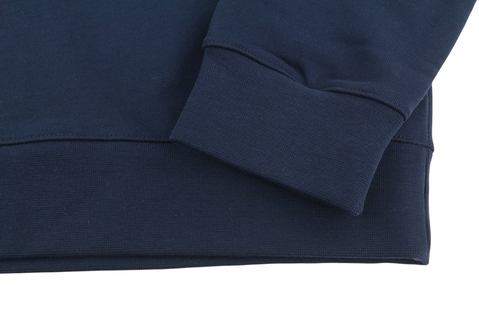 APC Rider vyriškas džemperis L dydžio, tamsiai mėlynas, apvalios kaklo iškirptės, medvilninis megztinis su logotipu RRP220 