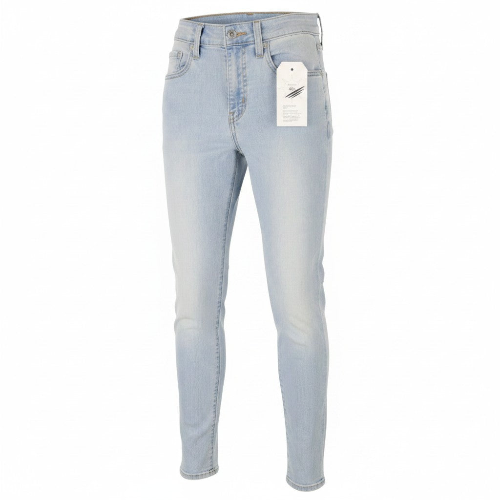 LEVI'S 721 High Rise Skinny Women Jeans W25/L28 Blue Faded Premium Big E