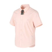 LEVI'S Battery Slim Men Shirt XS Pink Button Up Spread Short Sleeved