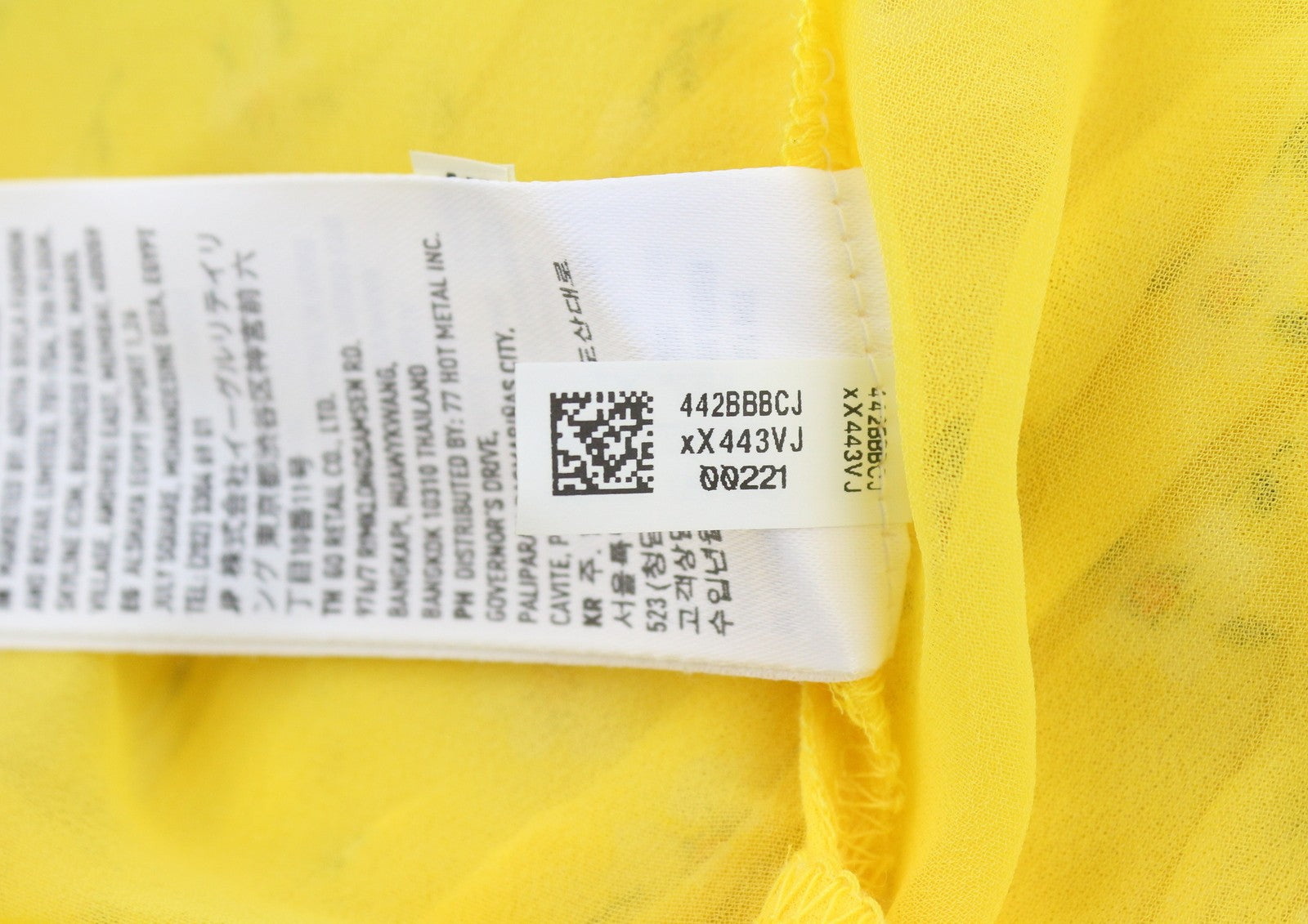 AMERICAN EAGLE OUTFITTERS Women Dress S Yellow Floral Print Crew Sleeveless
