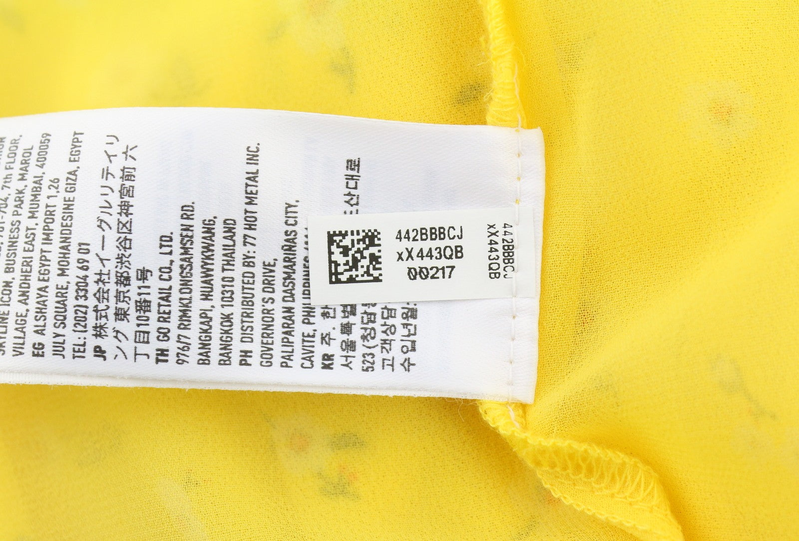 AMERICAN EAGLE OUTFITTERS Women Dress XS Yellow Floral Print Crew Sleeveless