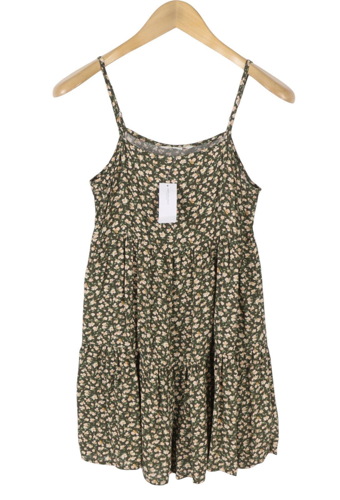 AMERICAN EAGLE OUTFITTERS Women Dress XS Floral Pattern Round Neck Sleeveless