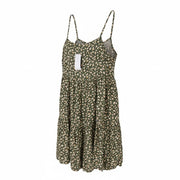 AMERICAN EAGLE OUTFITTERS Women Dress S Floral Pattern Round Neck Sleeveless