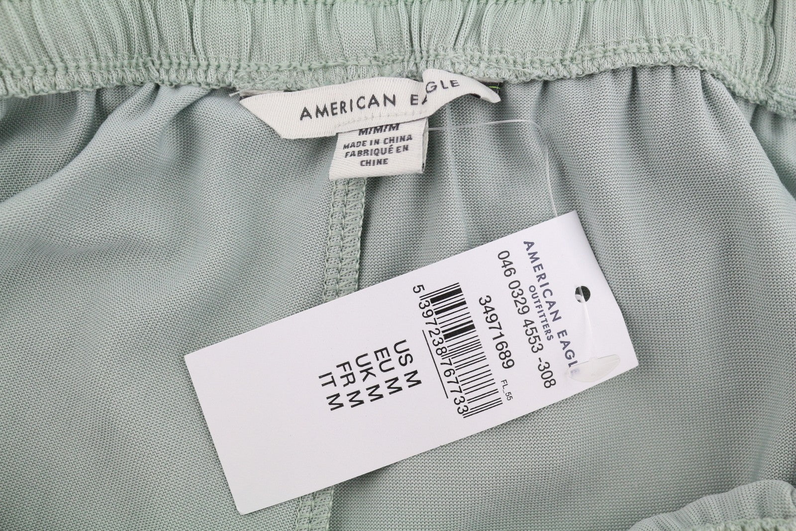AMERICAN EAGLE OUTFITTERS Women Jumpsuit M Green Super Soft Drawstring Waist