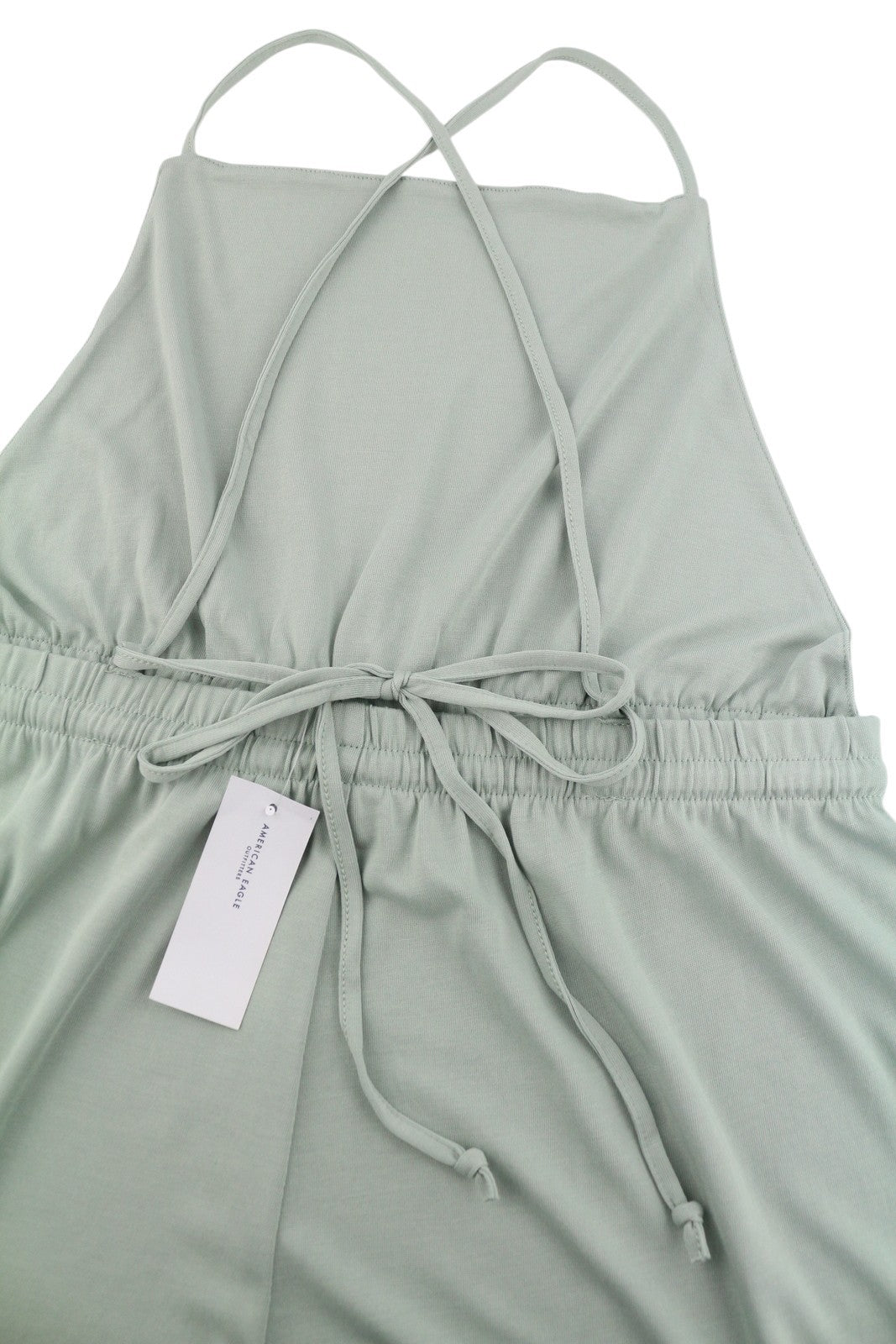 AMERICAN EAGLE OUTFITTERS Women Jumpsuit M Green Super Soft Elastic Waist