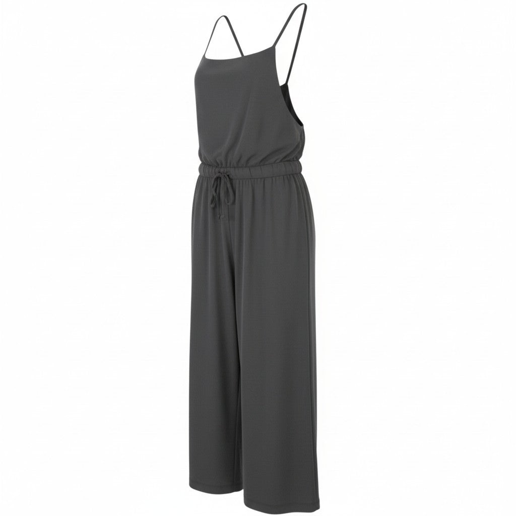 AMERICAN EAGLE OUTFITTERS Women Jumpsuit XS Grey Super Soft Drawstring Waist