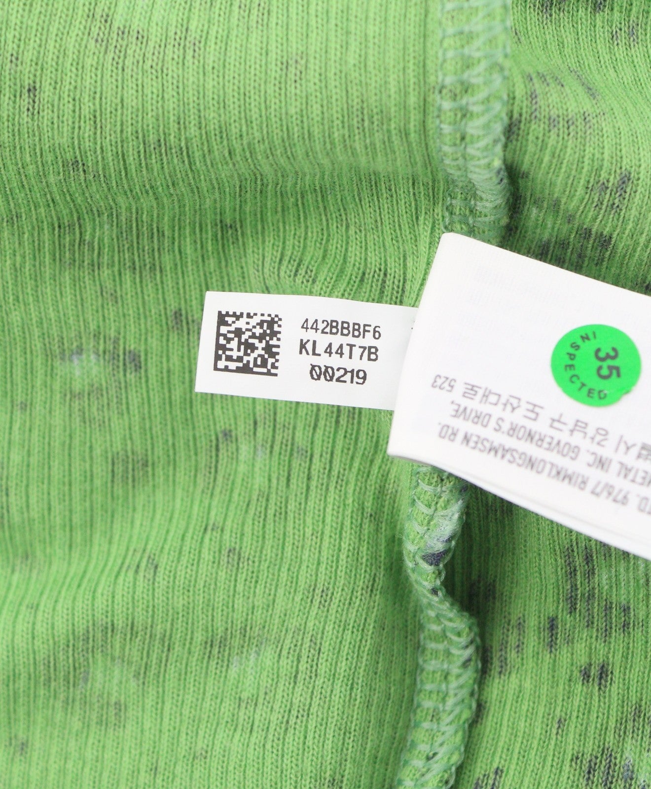 AMERICAN EAGLE OUTFITTERS Women T-Shirt M Green Leopard Print Ribbed Sleeveless