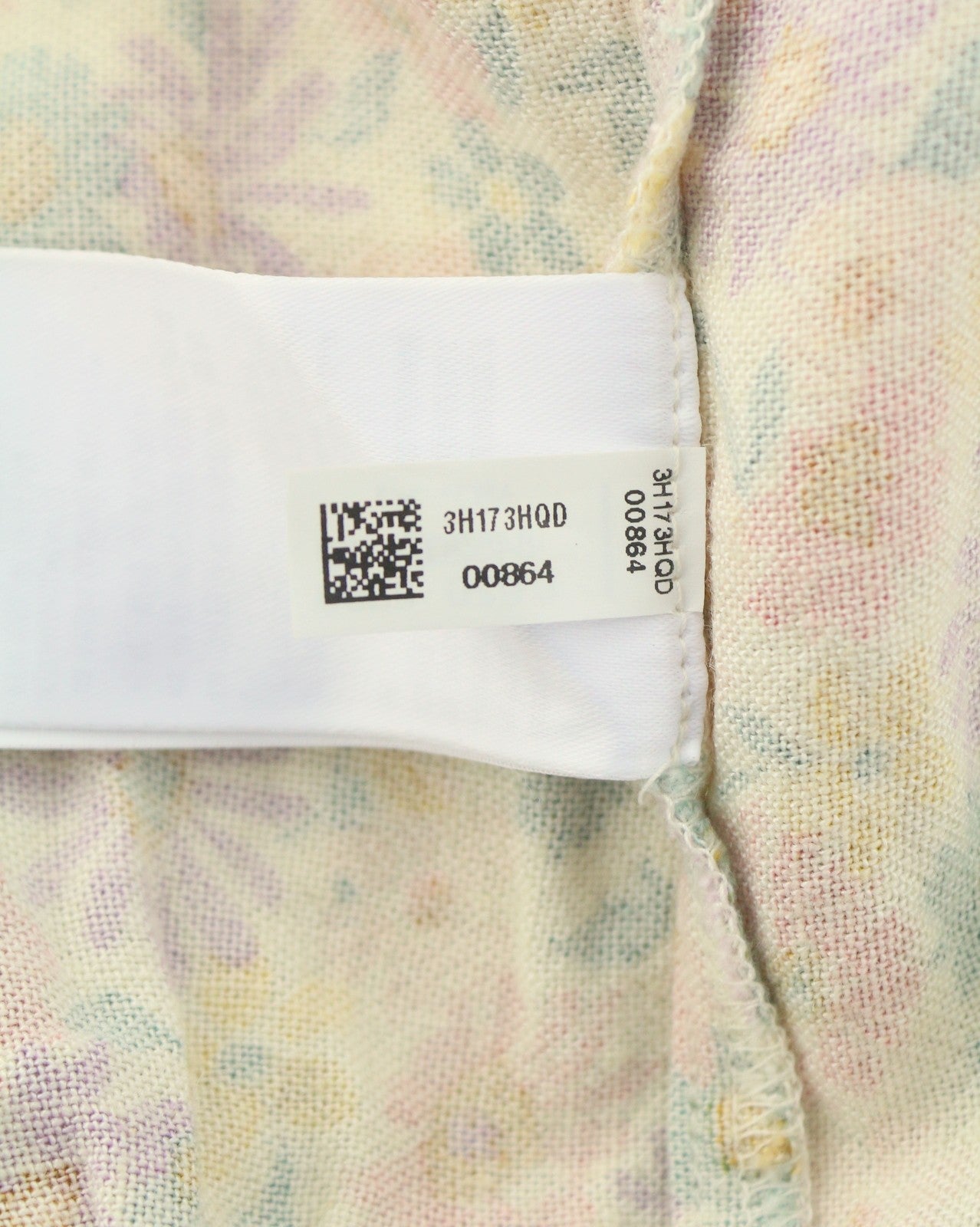 AMERICAN EAGLE OUTFITTERS Women T-Shirt XS Colourful Floral Print Linen Blend