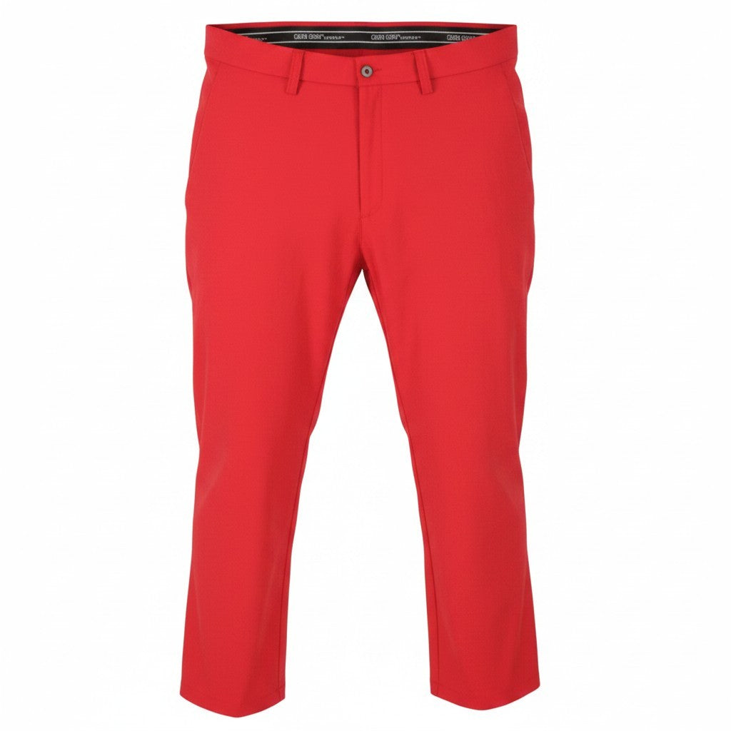 GALVIN GREEN Ventil8 Men Golf Trousers W40/L34 Red Zip Fly Trekking