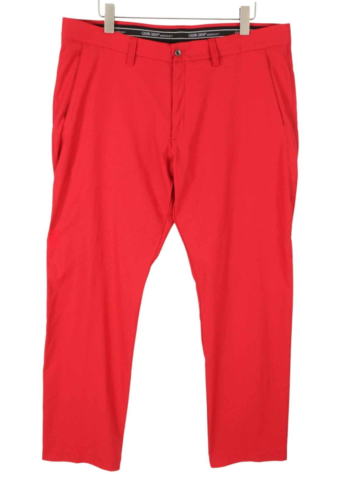 GALVIN GREEN Ventil8 Men Golf Trousers W40/L34 Red Zip Fly Trekking