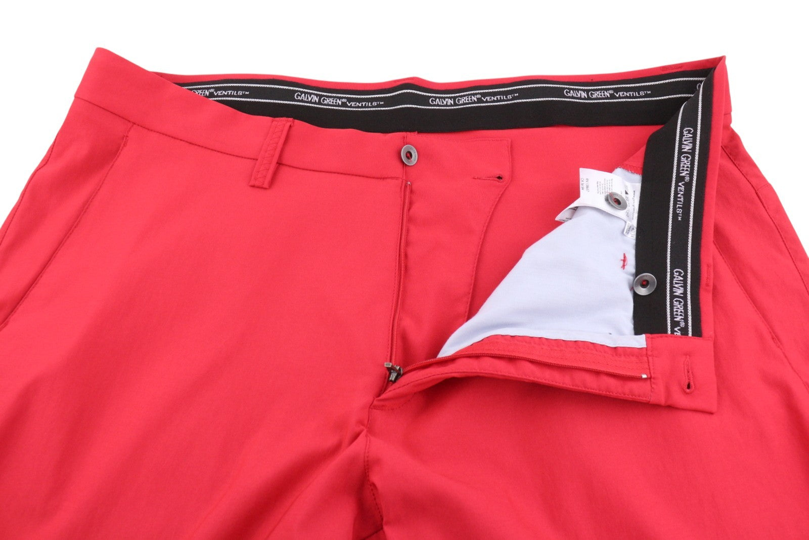 GALVIN GREEN Ventil8 Men Golf Trousers W40/L34 Red Zip Fly Trekking
