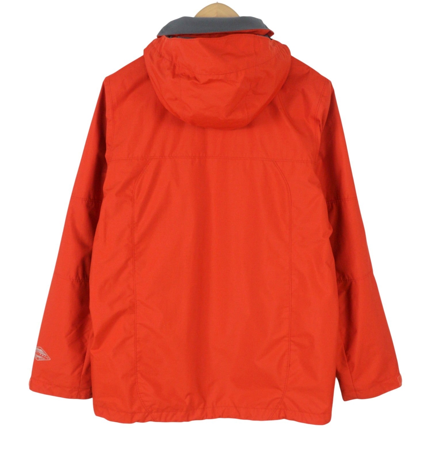 COLUMBIA Men Jacket S Orange Interchange Omi-Tech Waterproof Lightweight