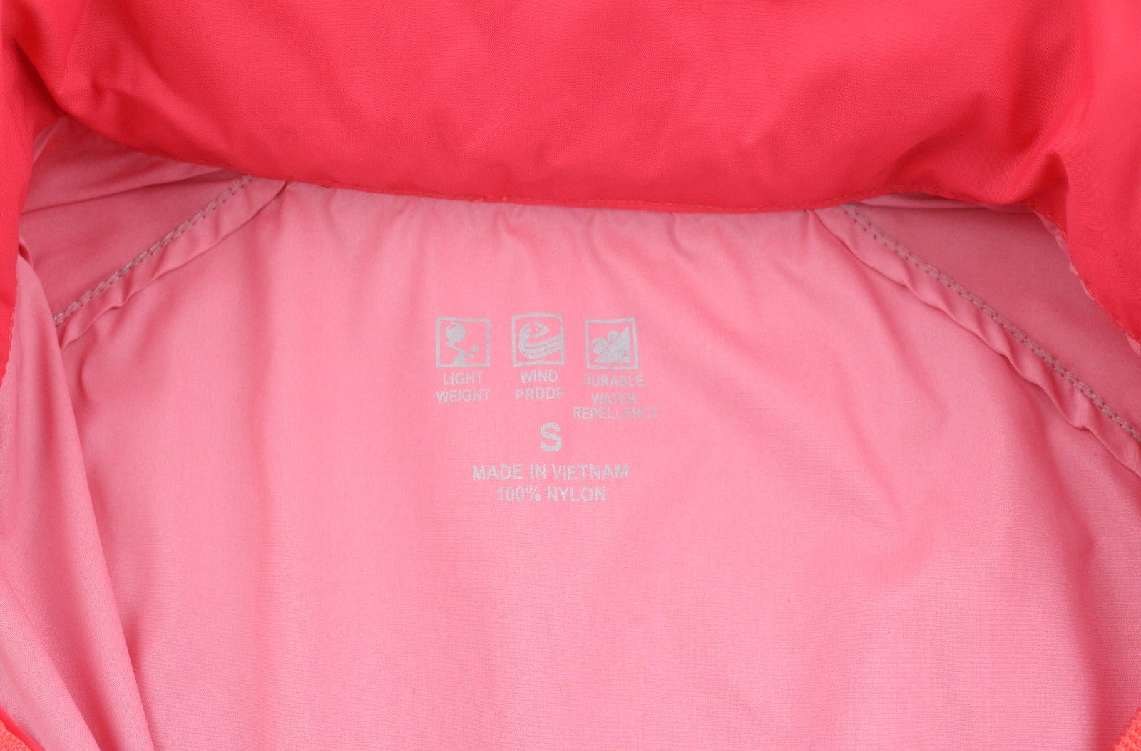 THE NORTH FACE Women Jacket S Pink Windproof Durable Water Repellency Thin
