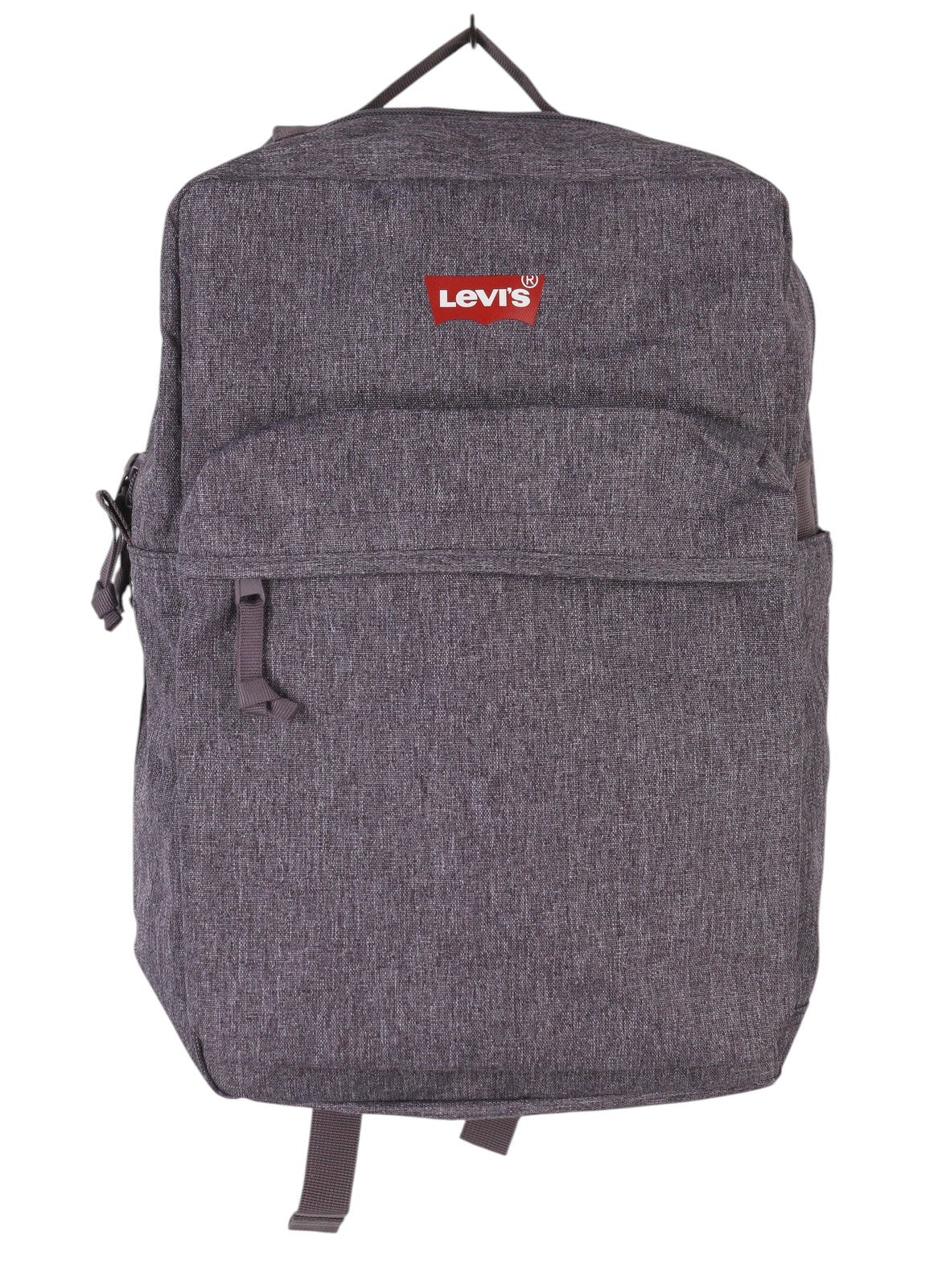 LEVI'S Men Bag OS Purple Melange Functional Zipped Unisex Backpack