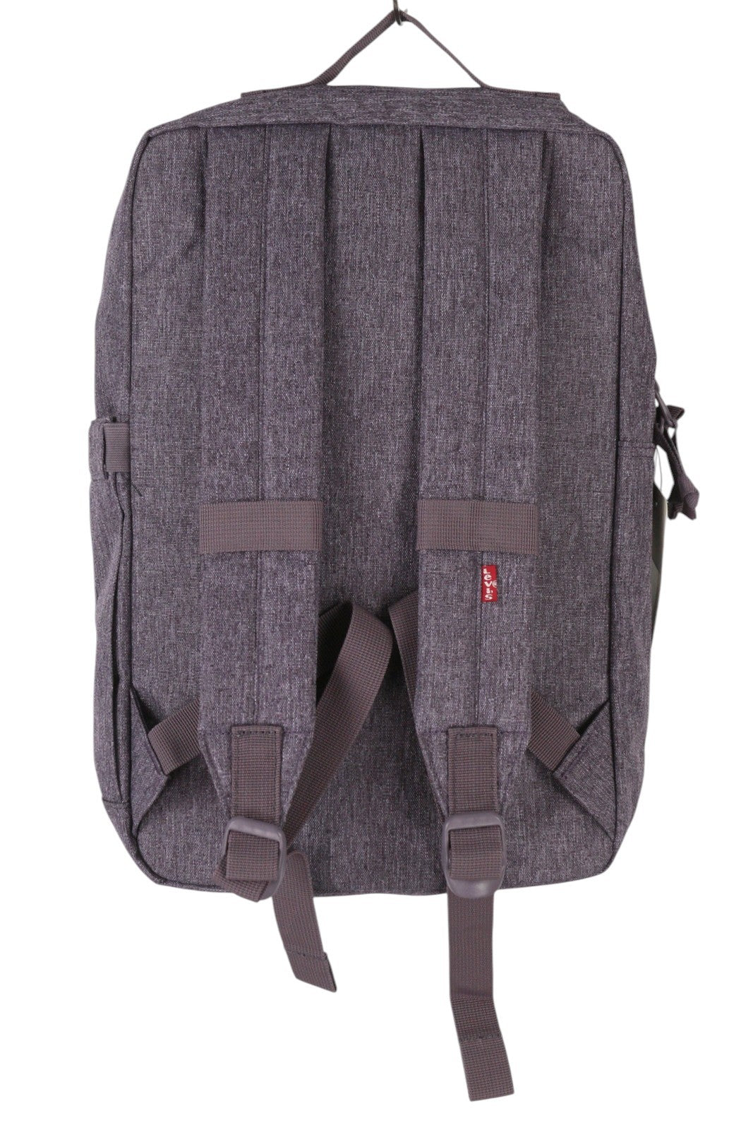 LEVI'S Men Bag OS Purple Melange Functional Zipped Unisex Backpack