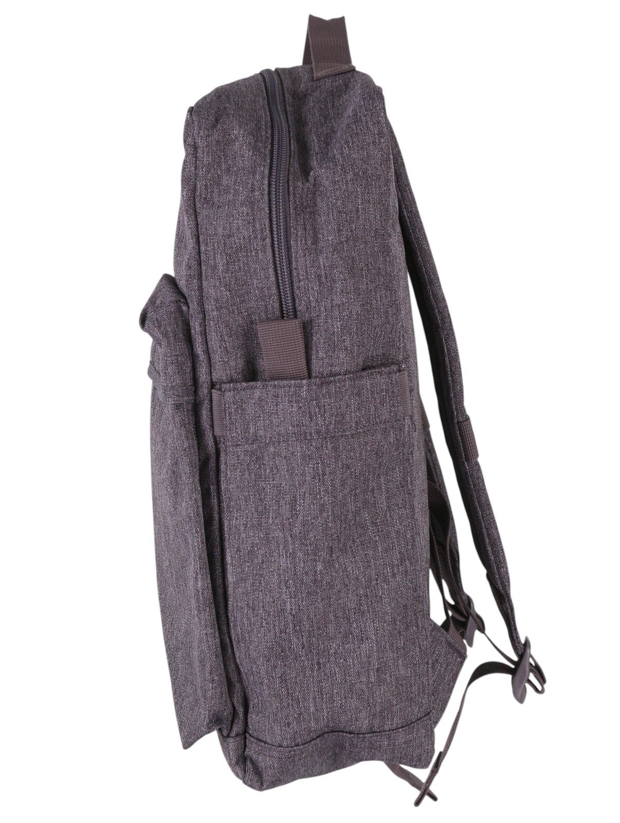 LEVI'S Men Bag OS Purple Melange Functional Zipped Unisex Backpack