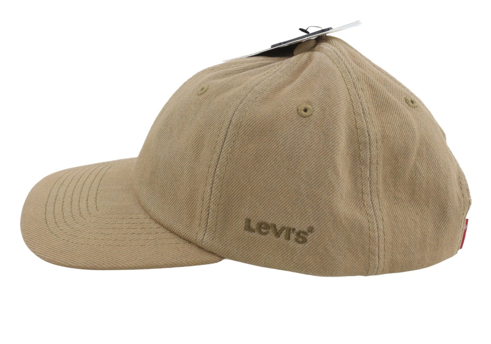 LEVI'S Men Cap OS Brown Embroidered Logo Unisex Baseball
