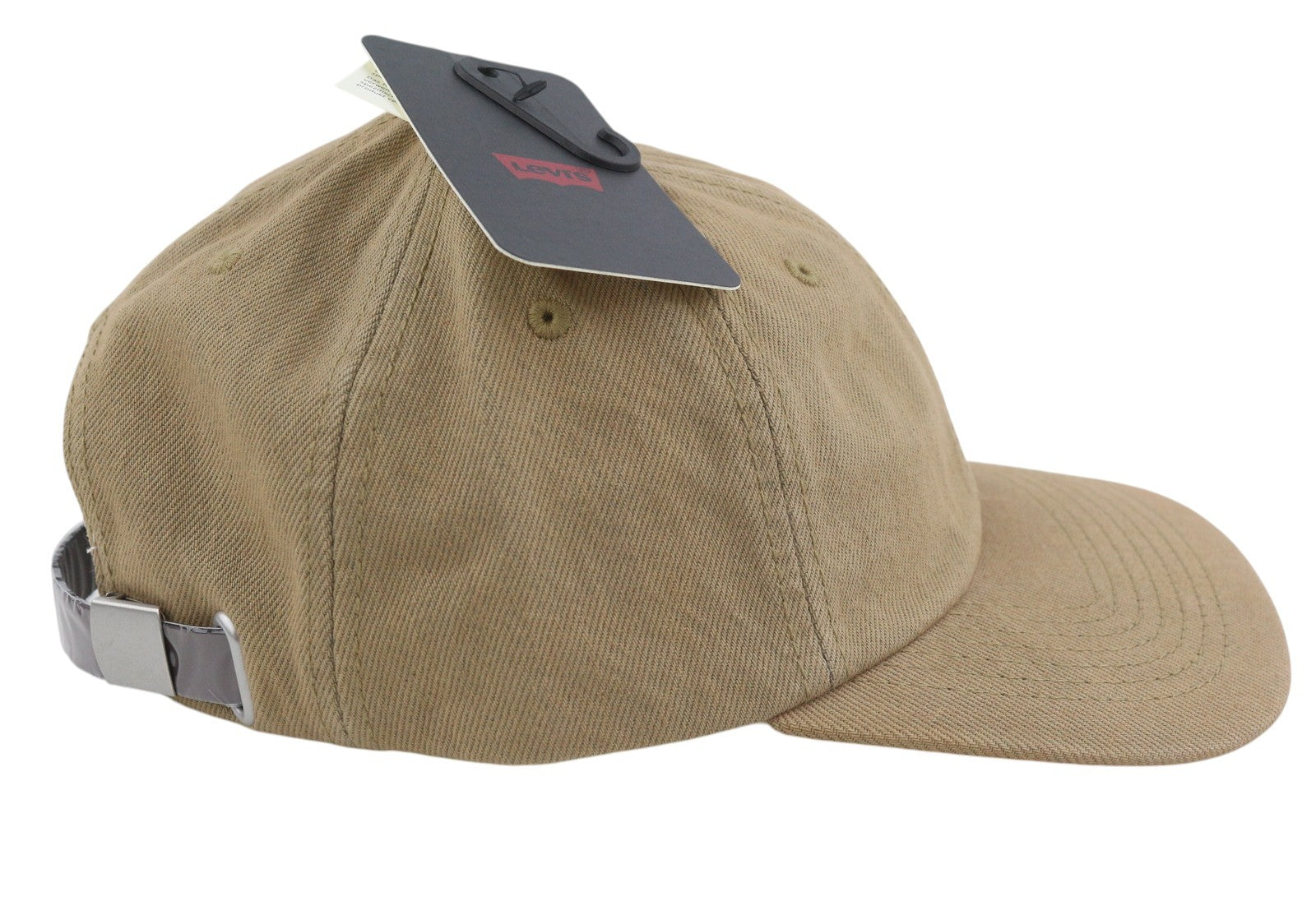 LEVI'S Men Cap OS Brown Embroidered Logo Unisex Baseball