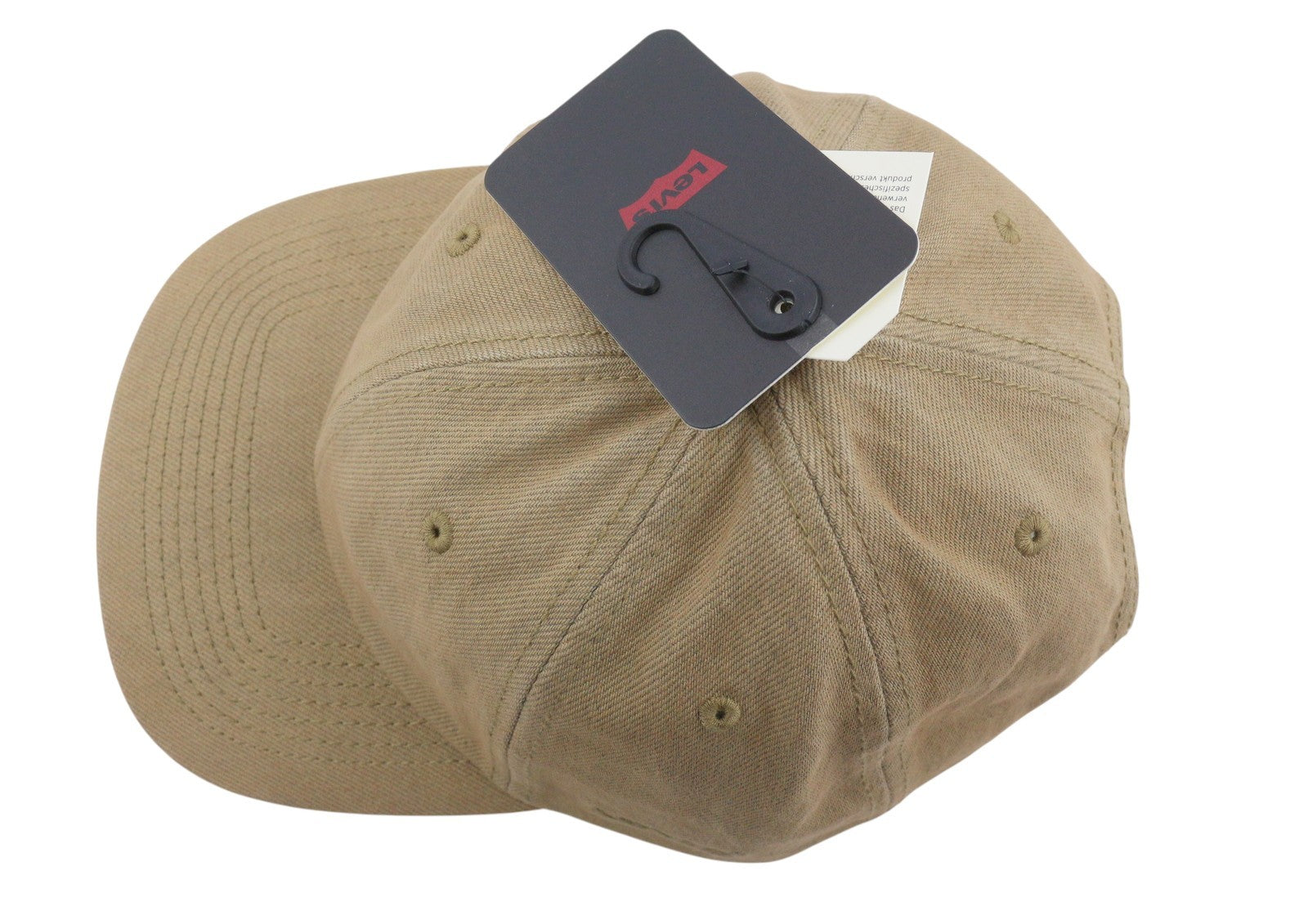 LEVI'S Men Cap OS Brown Embroidered Logo Unisex Baseball