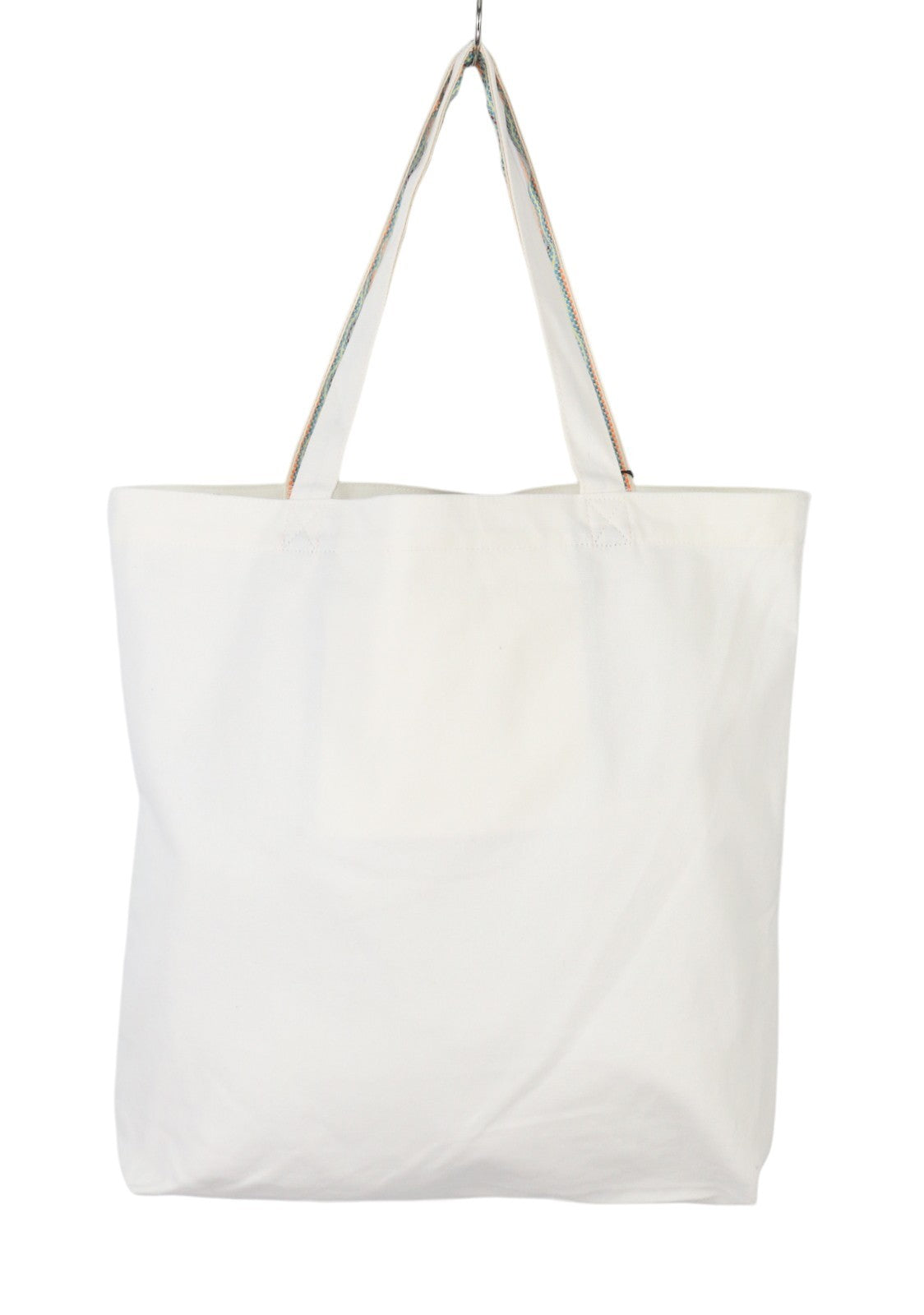 SCOTCH & SODA Women Bag OS White Canvas Patterned Artwork Tote Unisex