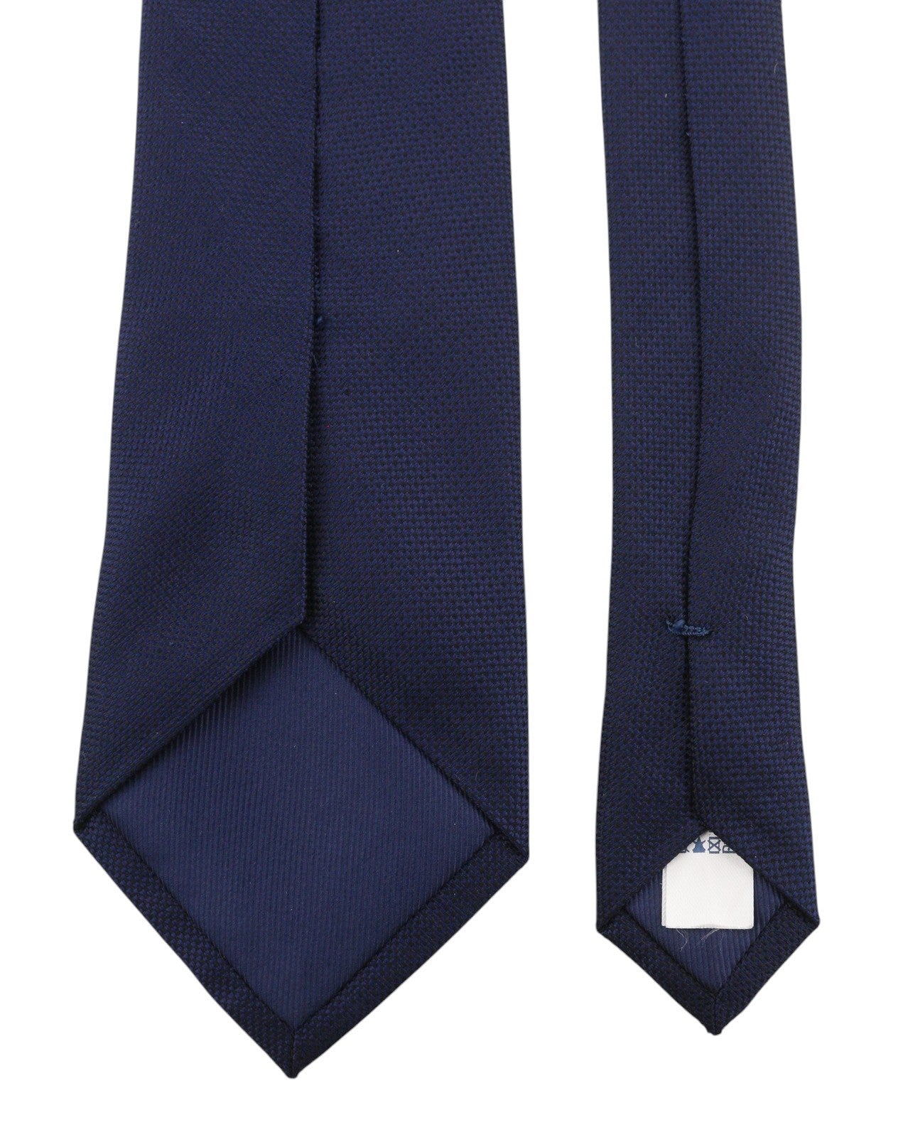 SUITSUPPLY Men Tie 150 x 8 CM Dark Blue Silk Tied Formal