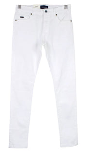 SCOTCH & SODA Pike Men Jeans W28/L32 White Cotton Stretch Skinny Fit 5-Pocket