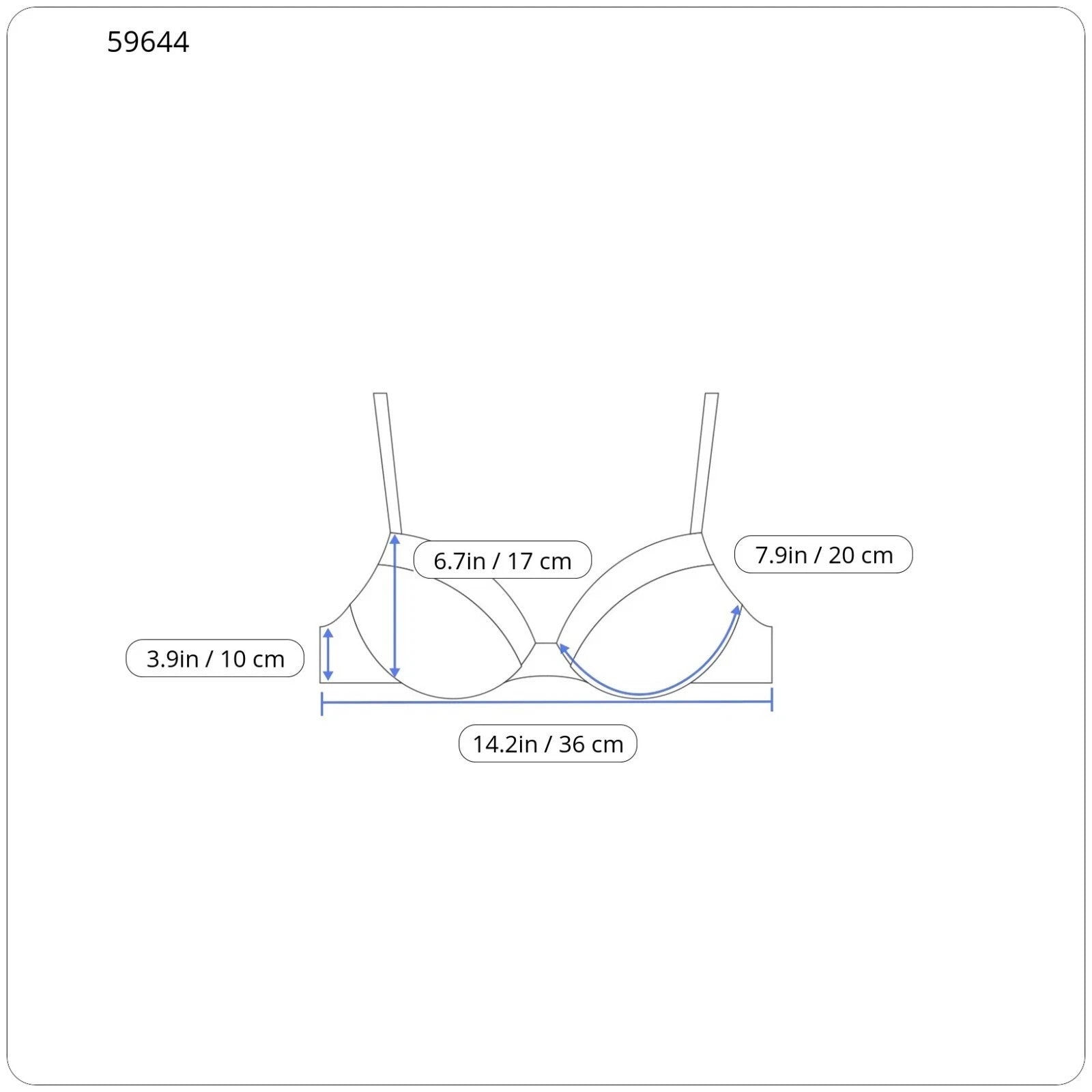 SWEATY BETTY Women Swimwear L Brown Padded Underwired Halter Stretch Bikini Top