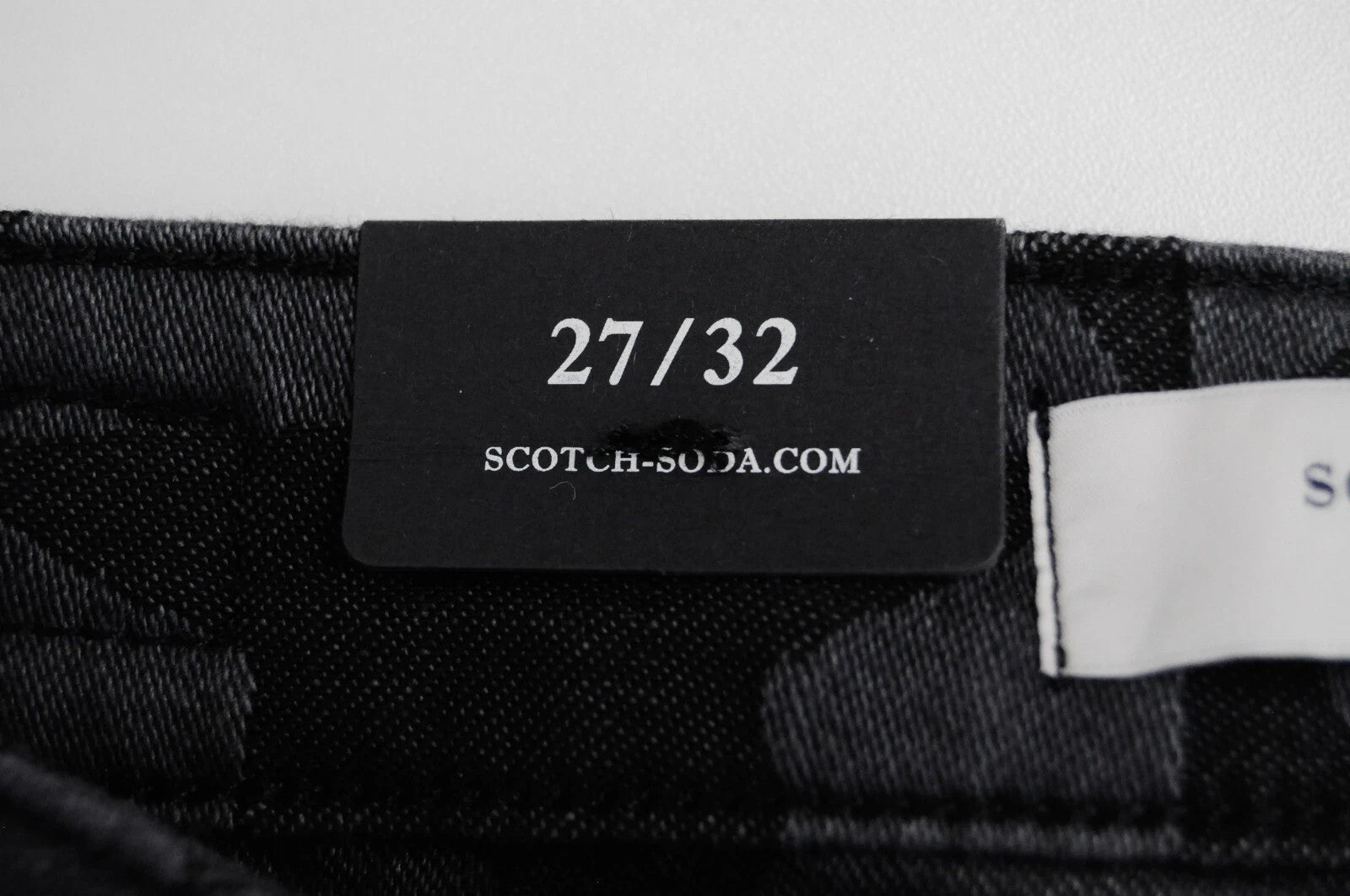 SCOTCH & SODA La Bohemienne Women Jeans W27/L32 Skinny Pattern Black Stretch