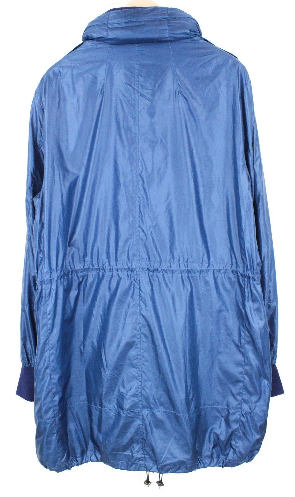 RICHMOND Men Jacket 48 M Blue Lightweight Long Sleeved Hooded Single-Breasted